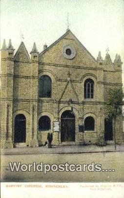 Baptist Church Kimberley South Africa Unused 