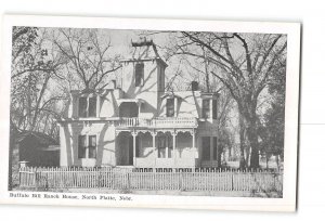 North Platte Nebraska NE Vintage Postcard Buffalo Bill Ranch House