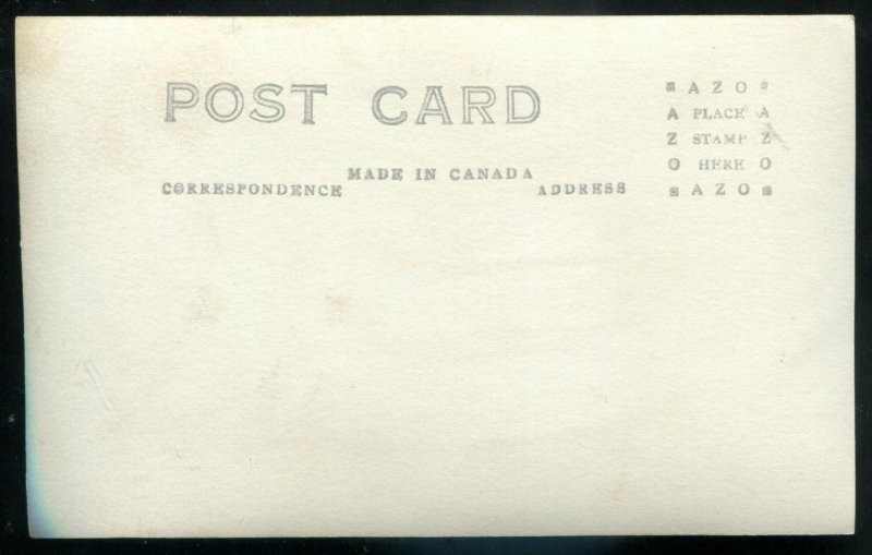 h3600 - CANADA 1920s Small Child. Real Photo Postcard