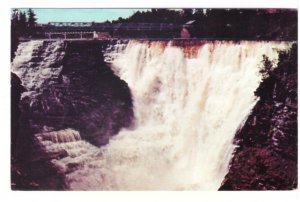 Kakabeka Falls, Ontario, Canada, Vintage 1962 Chrome Postcard