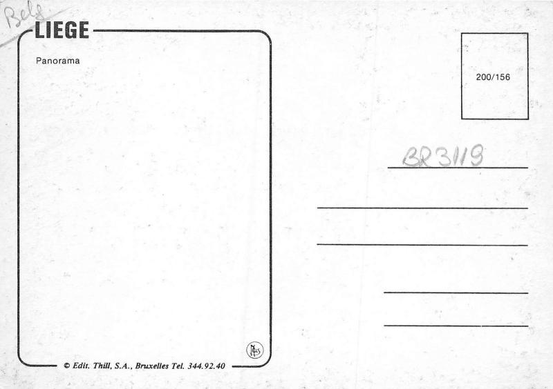 BR3119 Liege panorama  belgium
