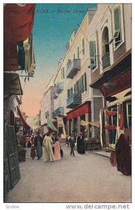 Market Street Scene, Suez, Egypt, Africa, 1900-1910s