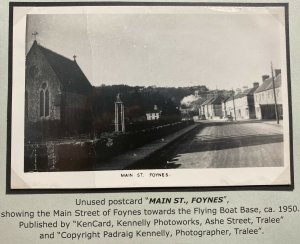 Mint Real Picture Postcard RPPC The Main Street Of Foynes Ireland