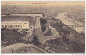 Namur, Belgium, PU-1911 ; Le Stade [Stadium] des Jeux et la Route merveilleuse