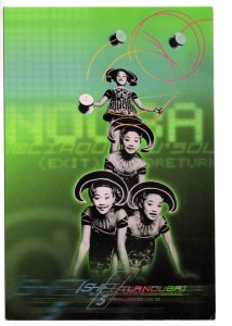 Nouba, Acrobats, Cirque Du Soleil, Walt Disney Resort, Large 4.5 X 7 in, Used