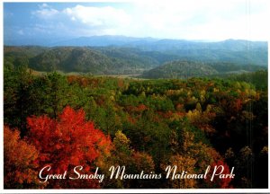 Great Smoky Mountains National Park View From Foothills Patkway On Chilhowee ...