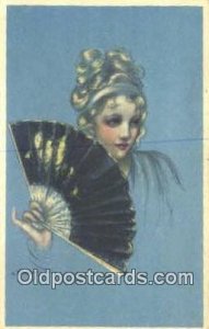 Artist Adelina Zandrino 1922 light wear, postal used 1922