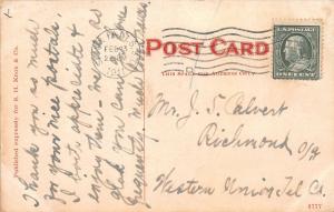 F13/ Sioux Falls South Dakota Postcard 1911 Phillips Ave Stores