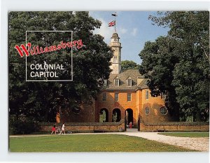 Postcard Colonial Capitol, Williamsburg, Virginia