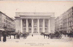 France Marseilles L'Opera et la Place
