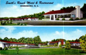 North Carolina Greensboro Smith's Ranch Motel & Restaurant