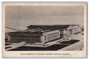 1936 Field Museum Natural History Exterior Building Chicago Illinois IL Postcard 