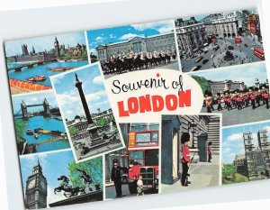 Postcard Souvenir of London, England