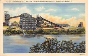 Anthracite Coal Breaker and Mine between Nanticoke and Wilkes-Barre - Nantico...