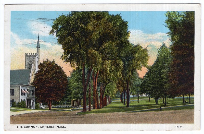 Amherst, Mass, The Common