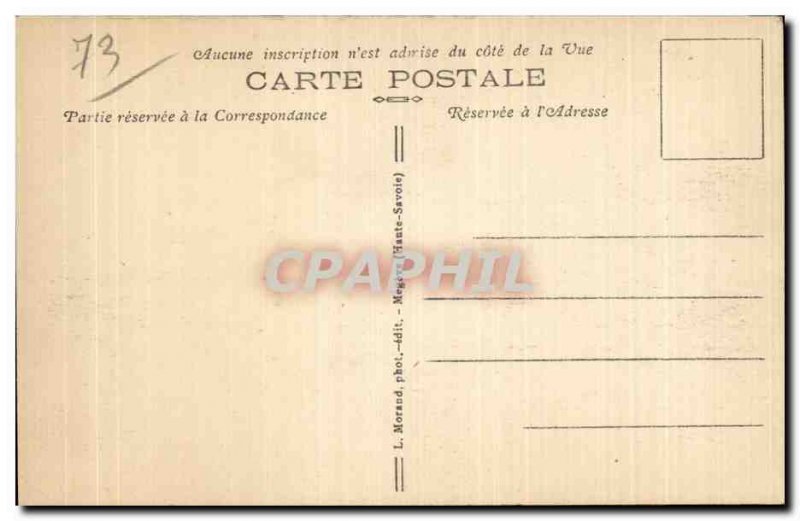 Old Postcard General Flumet Saint Nicolas View