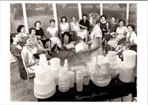 REPRO Sarasota, FL Florida  1958 TUPPERWARE HOME PARTY  4X6 Advertising Postcard