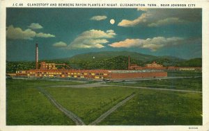 Asheville Bemburg Rayon Plants Night Elizabeth Tennessee Glanzstoff 6532