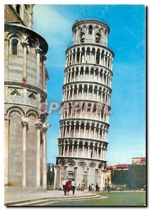 Postcard Modern Pisa leaning tower