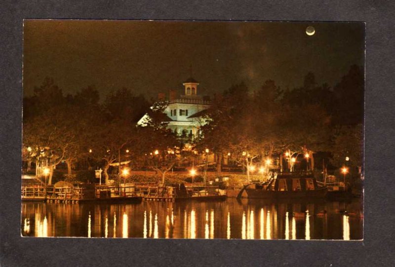 CA Disneyland Haunted House Mansion Amusement Park Anaheim California Postcard