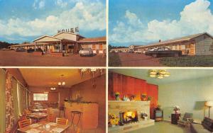 Fremont Illinois Holiday House Motel Multiview Vintage Postcard K59187