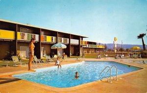 West Covina California El Dorado Motor Inn, Chrome Vintage Postcard U13380