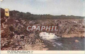 Old Postcard Low Water Park Great Falls VA