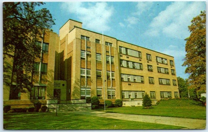 Postcard - Camden Clark Memorial Hospital - Parkersburg, West Virginia