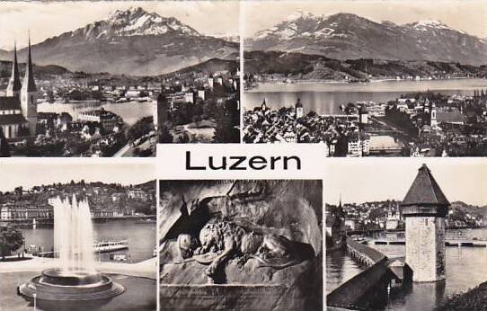 Schweiz Luzern Multi View Photo