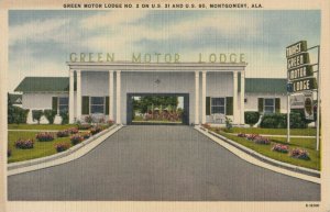 MONTGOMERY, Alabama, 1930-40s , Green Motor Lodge