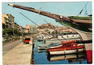 Italy 1970 Unused Postcard Elba Island Portoferraio Boats Dock