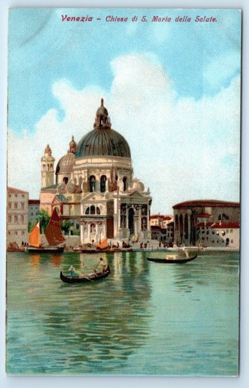 Chiesa di S. Marco della Salute VENEZIA Venice ITALY Postcard