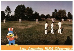 1984 Olympics Los Angeles Sam The Olympic Mascot Eagle Archery