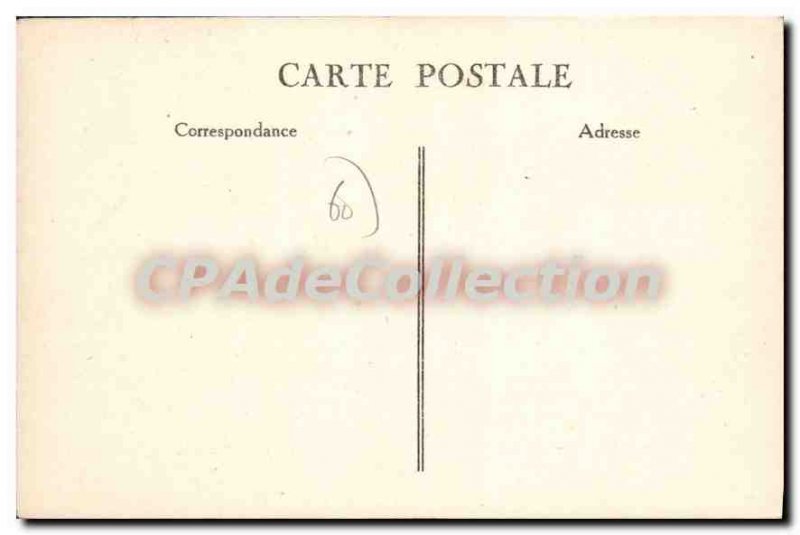 Postcard Old Saint Just En Chaussee monument