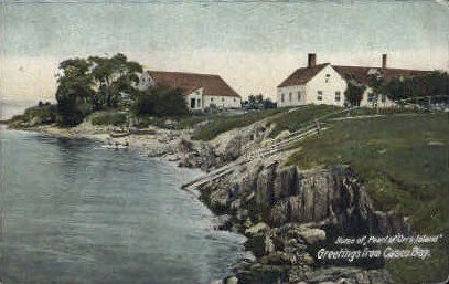 Home of Pearl of Orr's Island in Casco Bay, Maine