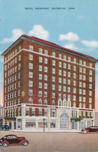Iowa Waterloo Hotel President 1943
