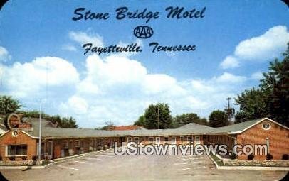 Stone Bridge Motel - Fayetteville, Tennessee