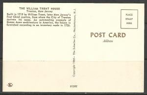 New Jersey, Trenton - William Trent House - [NJ-068]