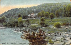 Early Country Club, Golf, Lake Bomoseen, VT, Old Postcard