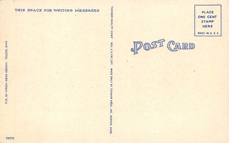 Y. M. C. A. Building Toledo, Ohio OH