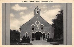 St. Mary's Catholic Church - Gainesville, Texas TX  