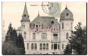 Old Postcard Chateau Chagny