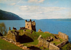 Scotland Inverness-Shire Loch Ness Urquhart Castle From The South