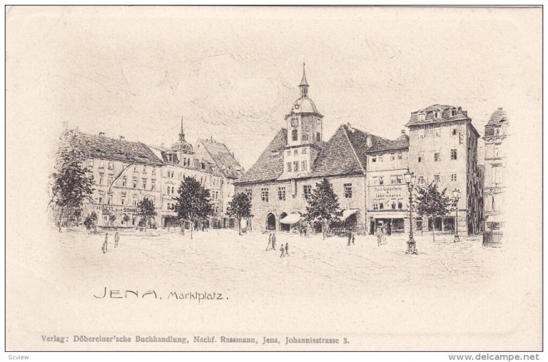 JENA , Thuringia , Germany , 00-10s : Marktplatz