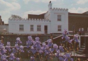 Hampstead Road Lockhouse Camden Regents Canal Postcard