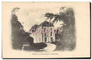 Old Postcard Chateau de Lussaudi?re Capt Prailles