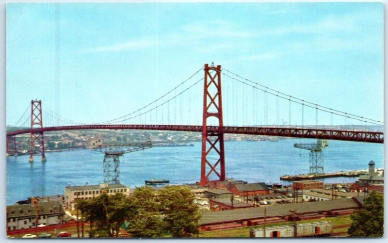Postcard - The Angus L. Macdonald Memorial Bridge - Canada