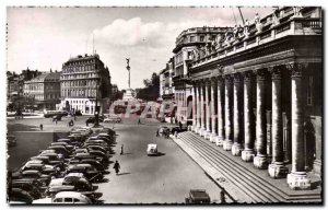 Bordeaux - The Grand Theater - Place de la Comedie - Old Postcard