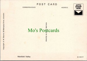 Staffordshire Postcard - View of Manifold Valley RR16033