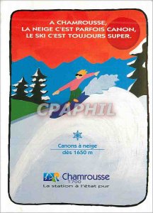 Postcard Modern Chamrousse Station has the Pure State Chamrousse Let us all f...